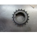 18E208 Crankshaft Timing Gear From 2010 Toyota Prius  1.8